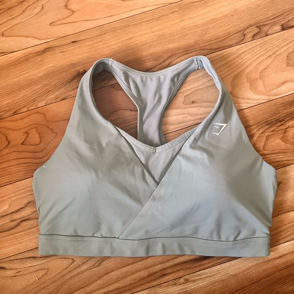 Gymshark Light Gray Sports Bra